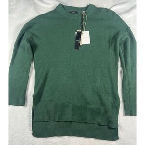 NWT Tahari fabric blend Sweater‎  Green Women's XS